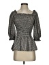 Max Studio Black 3/4 Sleeve Blouse Size S - photo 1
