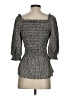 Max Studio Black 3/4 Sleeve Blouse Size S - photo 2