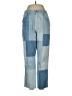 Hollister Color Block Blue Jeans Size 7R - photo 1