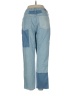 Hollister Color Block Blue Jeans Size 7R - photo 2