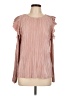 BB Dakota 100% Polyester Pink Long Sleeve Blouse Size L - photo 1