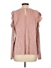 BB Dakota 100% Polyester Pink Long Sleeve Blouse Size L - photo 2
