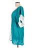 Lavish 100% Rayon Teal Kimono Size L - photo 5