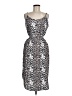 Unbranded Animal Print Silver Brown Cocktail Dress Size M (estimated) - photo 1