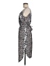 Unbranded Animal Print Silver Brown Cocktail Dress Size M (estimated) - photo 5