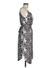Unbranded Animal Print Silver Brown Cocktail Dress Size M (estimated) - photo 4