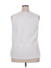 Unbranded 100% Polyester White Sleeveless Blouse Size 2XL - photo 2