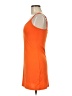 Never Fully Dressed Solid Orange Casual Dress Size 6 - photo 5
