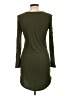 Derek Heart Solid Green Casual Dress Size L - photo 2