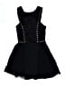 ASOS 100% Nylon Black Cocktail Dress Size 4 (petite) - photo 1