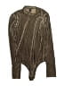 ONLY HEARTS Stripes Brown Bodysuit Size S - photo 1