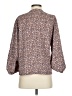 J.Crew 100% Polyester Brown 3/4 Sleeve Blouse Size XS - photo 2