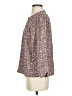J.Crew 100% Polyester Brown 3/4 Sleeve Blouse Size XS - photo 5