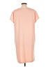 Caslon Solid Orange Casual Dress Size L - photo 2