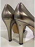 Gucci 100% Leather Metallic Silver Gold Heels Size EU (IT) 40 1/2 / US 10 1/2 (wide) - photo 4