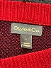 Style&Co Plaid Red Pullover Sweater Size L - photo 7