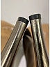 Gucci 100% Leather Metallic Silver Gold Heels Size EU (IT) 40 1/2 / US 10 1/2 (wide) - photo 7
