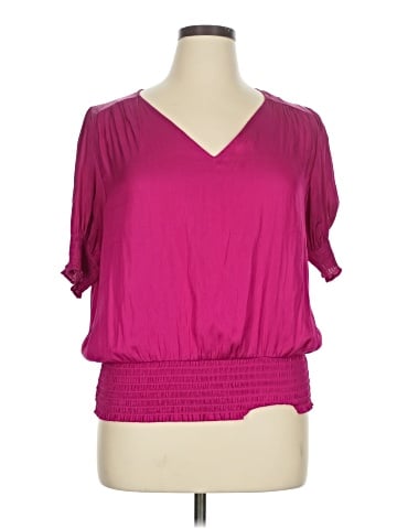 Catherine Malandrino Short Sleeve Blouse (view 1)