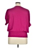Catherine Malandrino 100% Polyester Pink Short Sleeve Blouse Size XL - photo 2