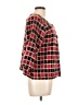 Christopher & Banks Plaid Red Cardigan Size L - photo 4