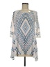 Fab'rik Blue 3/4 Sleeve Blouse Size M (estimated) - photo 1