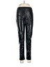 I.C. By Connie K Metallic Black Casual Pants Size M - photo 1