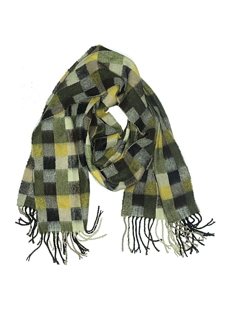 Pre-owned Unbranded Cashmere Scarf In Green