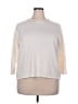 Sag Harbor 100% Acrylic Ivory Cardigan Size 2X - photo 1