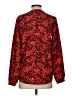 MICHAEL Michael Kors 100% Polyester Red Long Sleeve Blouse Size XS - photo 2