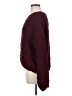 Jolt Chevron-herringbone Burgundy Pullover Sweater Size M - photo 5