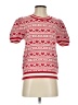 Marled Red Pullover Sweater Size S - photo 1