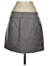 J.Crew Solid Gray Wool Skirt Size 4 - photo 2