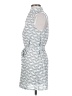 Unbranded Chevron-herringbone Gray Casual Dress Size S (estimated) - photo 5