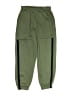 RBX 100% Polyester Color Block Green Track Pants Size 10 - 12 - photo 1
