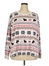Joyspun Print White Pullover Sweater Size 3X - photo 1