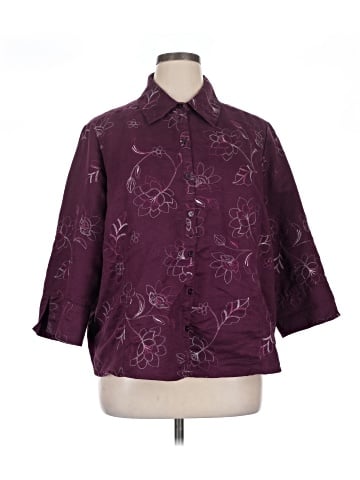 Sag Harbor 3/4 Sleeve Blouse (view 1)
