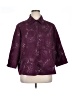 Sag Harbor 100% Polyester Burgundy 3/4 Sleeve Blouse Size 1X - photo 1