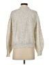 BB Dakota by Steve Madden Silver Turtleneck Sweater Size S - photo 2