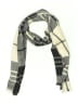 Universal Thread 100% Recycled Polyester Plaid Gray Scarf One size - photo 1