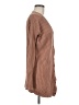 People Tree 100% Cotton Stripes Solid Tan Cardigan Size 8 - photo 4