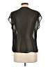 Maurices 100% Polyester Black Short Sleeve Blouse Size L - photo 2