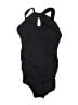 Lands' End Solid Black One Piece Swimsuit Size XS - photo 1