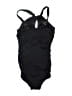 Lands' End Solid Black One Piece Swimsuit Size XS - photo 2