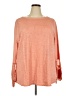 Soft Surroundings Orange Long Sleeve Top Size 3X - photo 1