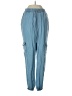 Staccato 100% Tencel Blue Cargo Pants Size S - photo 1