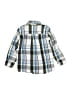 77Kids by American Eagle 100% Cotton Plaid Blue Long Sleeve Button-Down Shirt Size 3 - photo 2