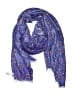 Old Navy 100% Polyester Paisley Blue Scarf One size - photo 1