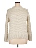 A New Day Chevron-herringbone Ivory Turtleneck Sweater Size XL - photo 1