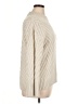 A New Day Chevron-herringbone Ivory Turtleneck Sweater Size XL - photo 4