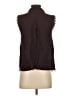 River Island 100% Viscose Brown Sleeveless Button-Down Shirt Size 2 - photo 2